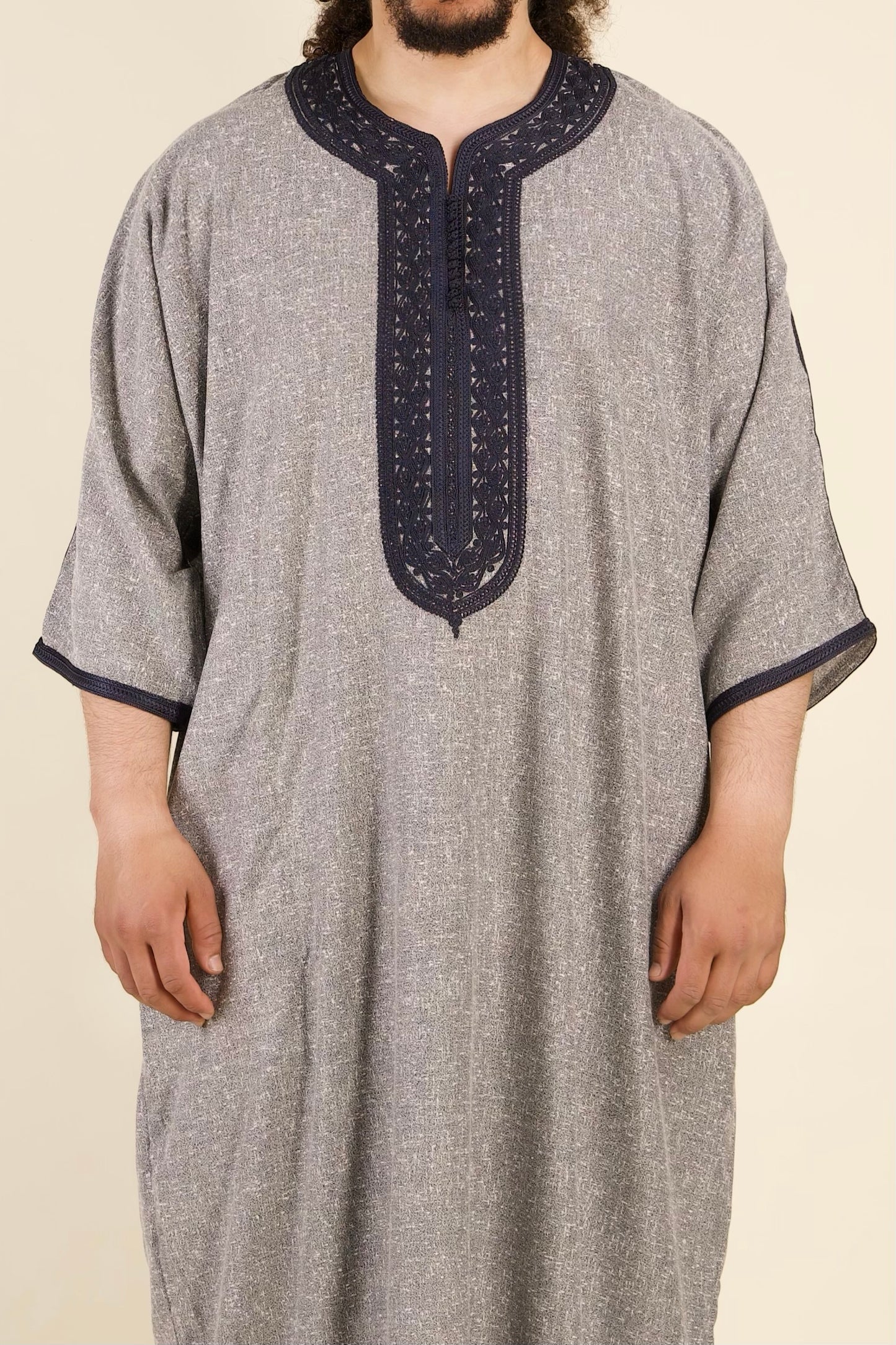 Midnight Navy - Moroccan thobe