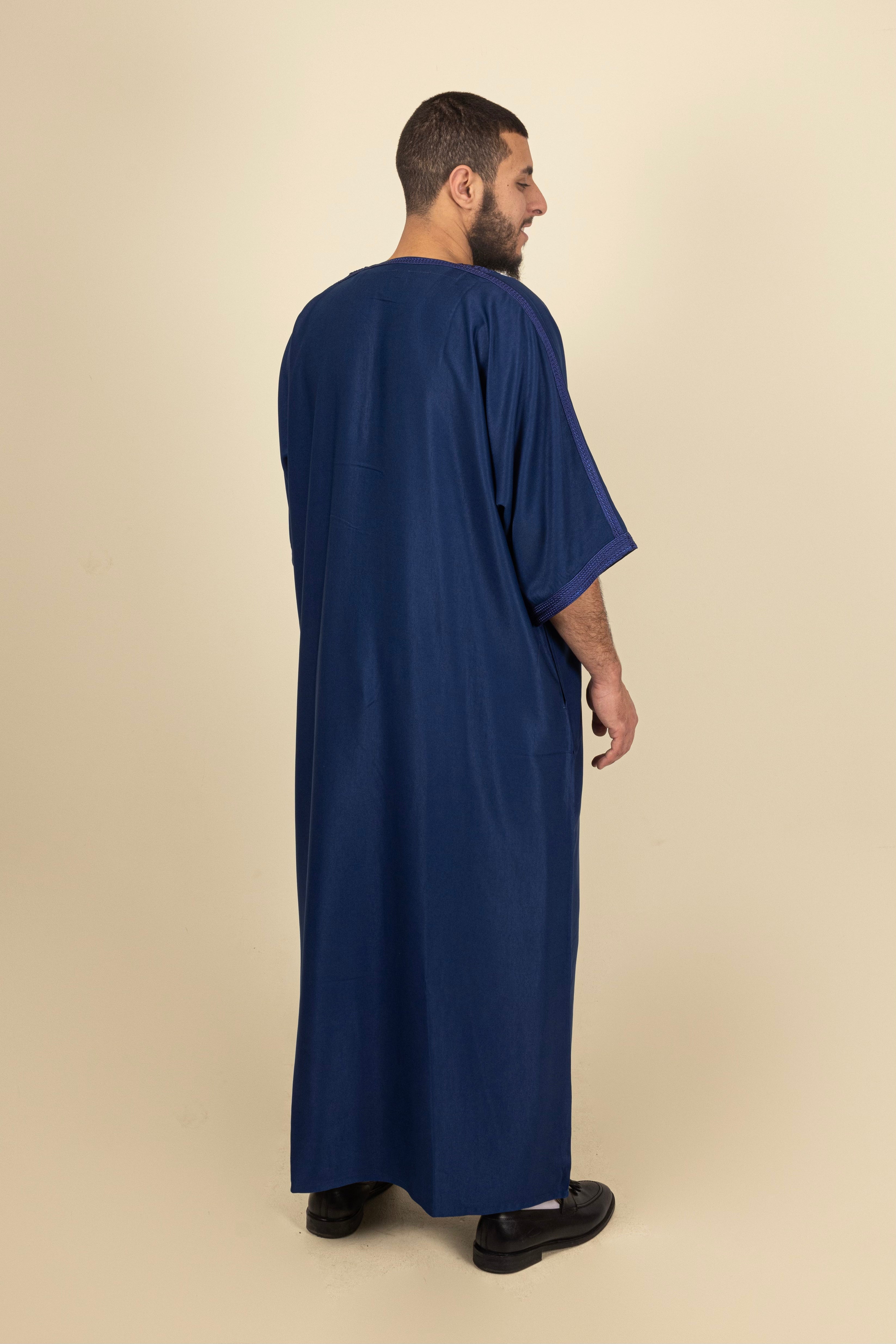 Marine Blue - Moroccan thobe