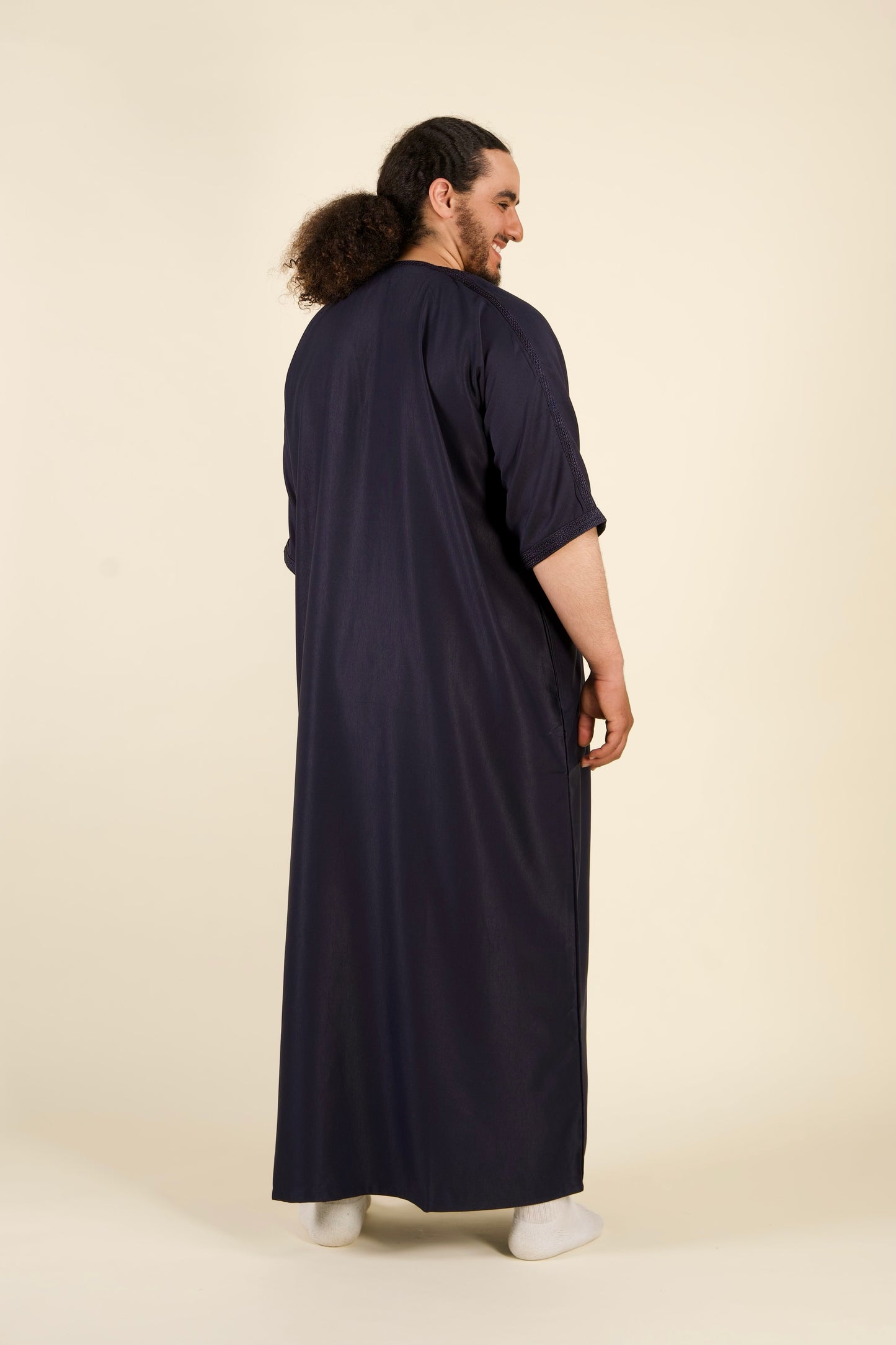 Navy - Moroccan thobe