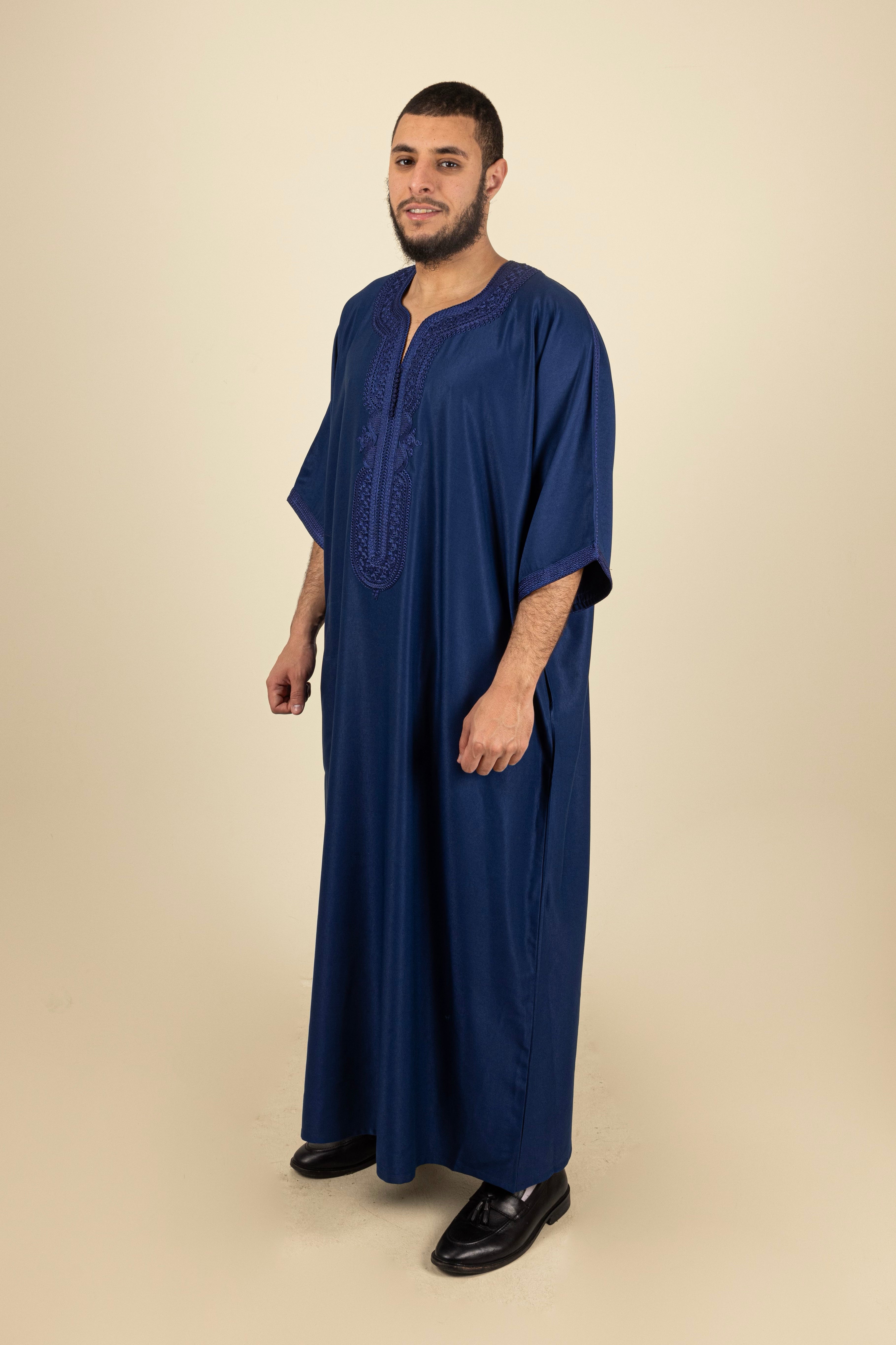 Marine Blue - Moroccan thobe