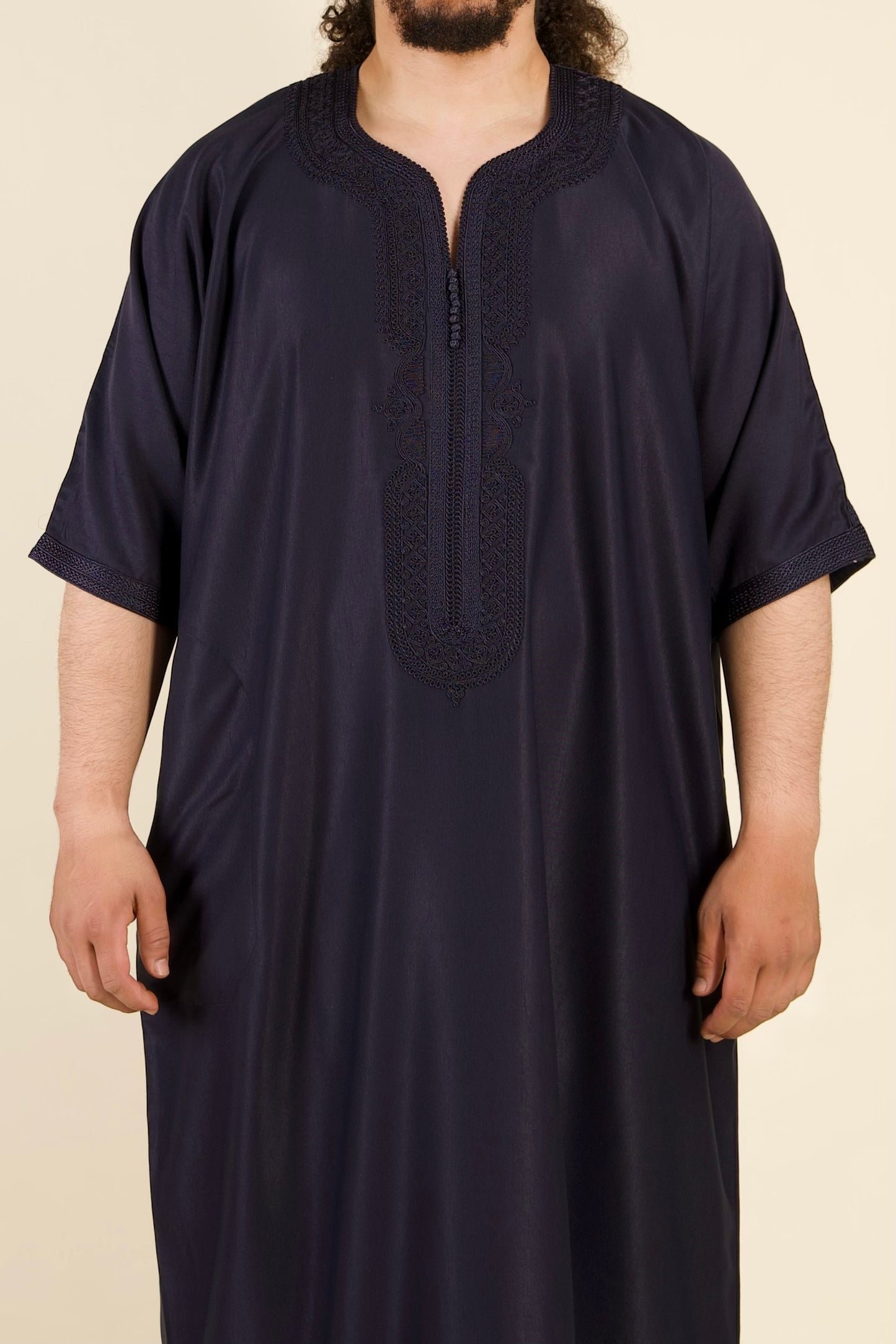 Navy - Moroccan thobe