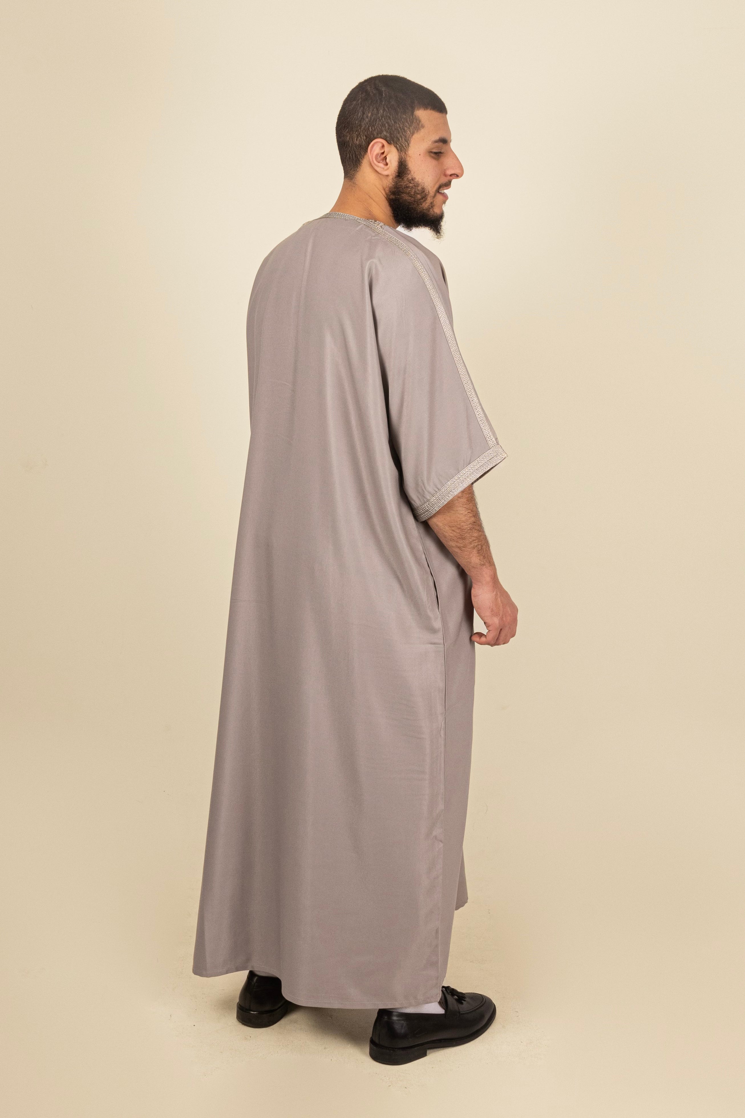 Cloud Grey - Moroccan thobe